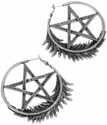 KILLSTAR обеци KILLSTAR - Penta Fauneа халки - Сребро - KSRA005797