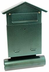 Damech Cutie postala, cu loc pentru ziar, verde, format B6, 23x7x37.5 cm, Damech GartenVIP DiyLine (SZ02T)