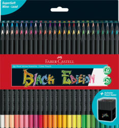 Faber-Castell Creioane colorate Faber-Castell Black Edition FC116450, 50 de culori (FC116450)