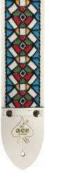 D'ANDREA ACE 3 - D'Andrea Vintage Reissue Strap - Stained Glass - J378J