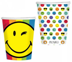 Amscan Emoji papír pohár 8 db-os 250 ml (DPA990655666)