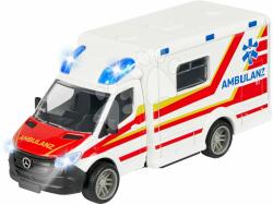 Majorette Mașină de ambulanță Mercedes-Benz Sprinter Ambulance Majorette cu sunete și lumini 15 cm lungime (MJ3712001)
