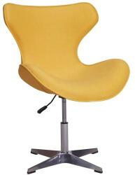 Unic Spot Dove forgó fotel, textil kárpittal, sárga, 9651900 (9651900)