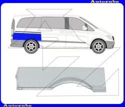 MERCEDES VIANO W639 2003.09-2010.10 Hátsó sárvédő felső rész jobb 110cm "középhosszú kivitelhez" POTRYKUS P50408413