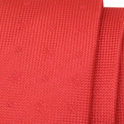 Willsoor Férfi keskeny piros nyakkendő halvány mintával 14533