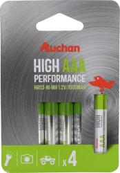 Auchan Kedvenc tölthető elem (HR03) AAA 1000 mAh 4 db