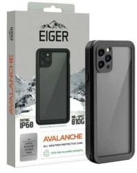 Eiger Protectie spate Eiger Avalanche pentru Apple iPhone 14 Pro Max (Negru/Transparent) (EGCA00390)