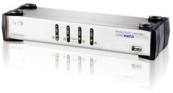 ATEN Kvmp превключвател aten - cs1744c-at, 4 порта, ps/2-usb, vga (aten-cs1744c-at)