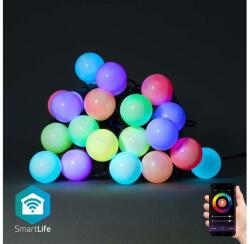 Nedis Nedis WIFILP03C20 - LED RGB Dekoratív lánc 20xLED/8 funkció 13m IP65 Wi-Fi Tuya NE0490 (NE0490)