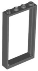 LEGO® Alkatrészek (Pick a Brick) Sötét kékesszürke 1X4X6 Ablakkeret 6262942 (6262942)