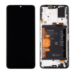 Huawei Honor X7 Előlap Keret+LCD Kijelző+Érintőpanel, Fekete (0235ACBE) Service Pack