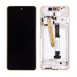  Xiaomi Poco X3, X3 Pro, X3 NFC (2021) Előlap Keret+LCD Kijelző+Érintőpanel, Arany, Metal Bronze (560004J20S00) Service Pack
