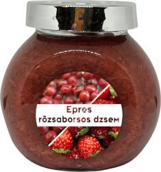 Tündérnektár Epres rózsaborsos dzsem - 190 ml - Tündérnektár