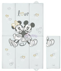 Ceba pelenkázó lap összehajtható 50x80 Mickey és Minnie - szürke (mr196)