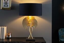 LuxD Design asztali lámpa Rashid 62 cm fekete-arany