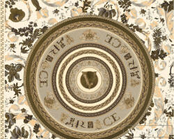 AS Creation Versace 5 38705-6 barna mandala mintás elegáns tapéta (38705-6)