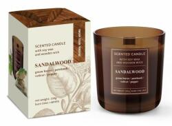 Bartek Candles Wood Illatgyertya 150g - Sandalwood