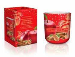 Bartek Candles Christmas Fruit Garden Illatgyertya 150g - Apple and Cinnamon