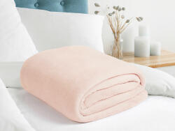 Goldea minőségi mikroszálas takaró - pasztell rózsaszín 150 x 200 cm