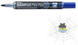 Pentel Táblamarker 1-5mm, hajlékony hegyű Pentel Maxiflo Flex Feel kék - spidershop