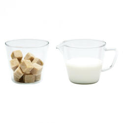 Trendglas NOVA üveg cukor és tejszínkiöntő szett 250 ml/250 ml