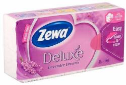 Zewa Deluxe 3 rétegű Papír zsebkendő - Lavender Dreams 90db (53657)