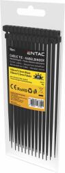 Entac Kábelkötegelő 2.5mmx150mm Fekete (ECT-2.5-150-B)