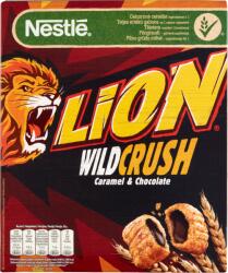 Nestlé Lion Wild Crush karamell- és csokoládéízű krémmel töltött ropogós gabonapehely 360 g - online