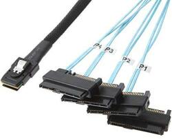Inter-Tech Accesoriu server Inter-Tech Accesoriu server SATA -> SAS (SFF-8087 connector) Cross-Over Adapter Cable (88885237)