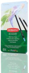 Derwent Set creioane colorate, cutie metalica, culori pastel 12 buc/set Derwent Academy 2306022 (2306022)