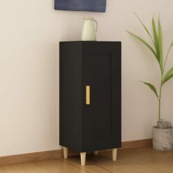 vidaXL Servantă, negru, 34, 5x34x90 cm, lemn compozit (812412) Comoda