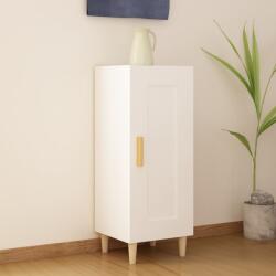 vidaXL Servantă, alb, 34, 5x34x90 cm, lemn compozit (812411) Comoda