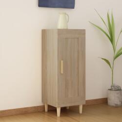 vidaXL Servantă, stejar sonoma, 34, 5x34x90 cm, lemn compozit (812414) Comoda