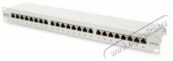 ASSMANN CAT6 24port 19 1U Kompakt szürke árnyékolt Patch Panel