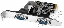 AXAGON PCEA-S2N 2 db soros portos 1 sávos PCI-Express kártya - digitalko