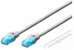 ASSMANN CAT5e U/UTP PVC 2m szürke patch kábel - digitalko