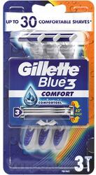 Gillette Blue3 3db Comfort eldob. borotva