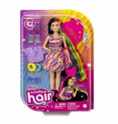 Mattel Set papusa cu par lung si inimioare, Barbie, 3-8 ani, 1710318 Papusa Barbie