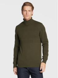 BLEND Bluză cu gât 20714346 Verde Regular Fit