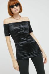 Love Moschino tricou femei, culoarea negru 9BYY-BDD033_99X
