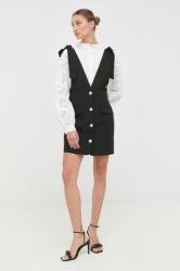 Custommade rochie culoarea negru, mini, drept MBYY-SUD01C_99X