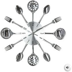 Atmosphera Ceas perete Kitchen Ustensils, 38 cm