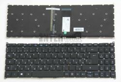 Acer Aspire 5 A515-52 A515-52G A515-54 A515-54G A515-55 A515-55T háttérvilágítással (backlit) gyári fekete magyar (HU) laptop/notebook billentyűzet