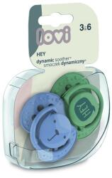 LOVI Dinamikus nyugtató cumi 2db (3-6 hónap) Hey Boy