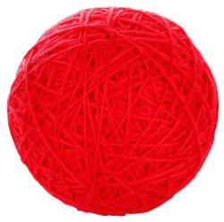 Kerbl Pamut játéklabda, 10 cm, piros