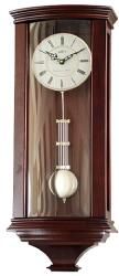 Adler Ceas de perete cu pendul Adler cu 3 melodii 7237-1 Nuc