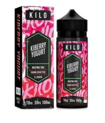KILO Lichid Vape Kilo Kiberry Yogurt, 100ml, Fara Nicotina, 70VG / 30PG, Fabricat in USA, Shortfill 120ml, Premium