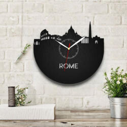 3gifts Ceas din lemn gravat Rome