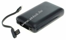 OTB Hordozható külső USB-s akku (micro USB) töltő -Powerbank- 10000mAh adapterrel