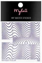 MylaQ Abțibilduri pentru unghii 9 Zebră - MylaQ My Water Sticker
